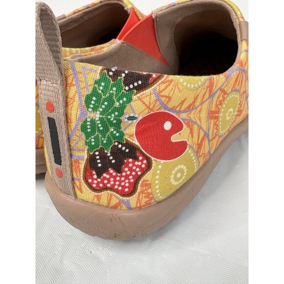 UIN Batik Flower Floral Toledo Women’s 7.5 Slip On Shoes Comfort Cotton Light - Picture 8 of 16